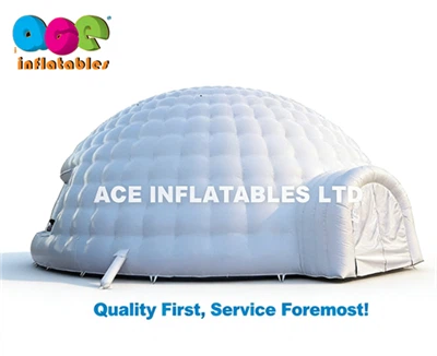 でき事および党のための膨脹可能なドームのテント